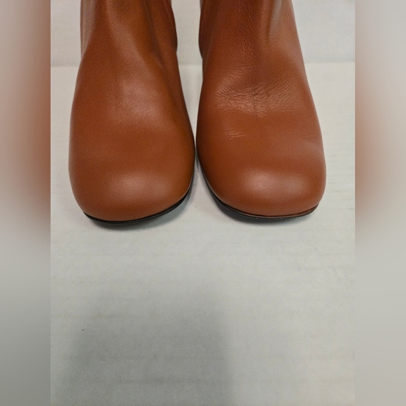 NEOU Stan clowesia 80 leather ankle boots Brown Woman's Size 40 1/2 Heeled Boots - Picture 10 of 16